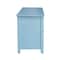International Concepts Entertainment / TV Stand with 2 Doors, Ocean Blue, Antique Rubbed TV32-51 - alternate 10
